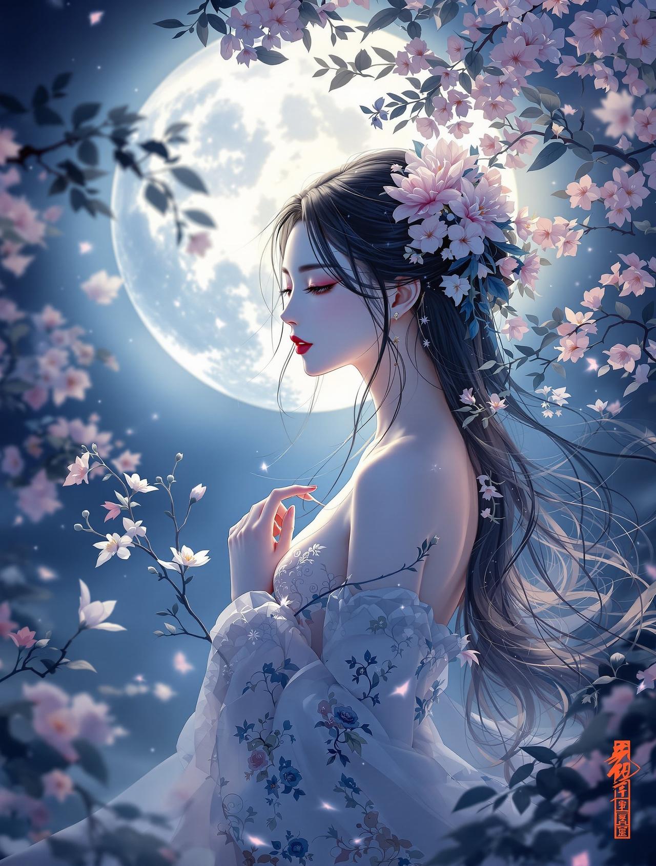无尽动漫精选古风番剧《月上朝颜》- 月华如练，朝颜如梦